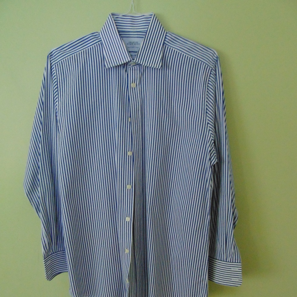Charles Tyrwhitt Men's 100% Cotton Dress Shirt